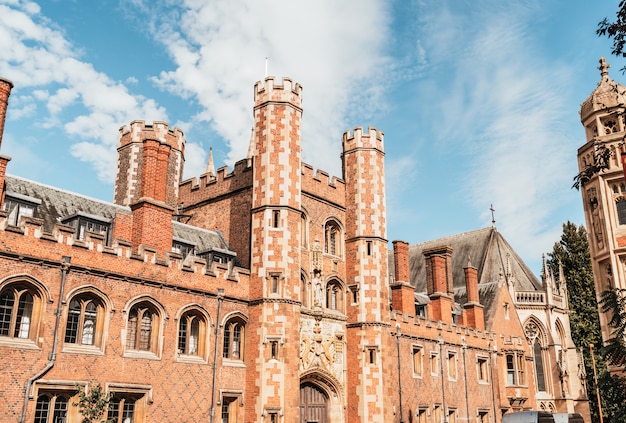 Prachtige architectuur St. John's College in Cambridge