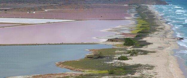 Prachtige baai met de oceaan Margarita Island Venezuela