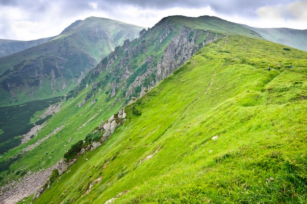 Prachtige bergen landschap