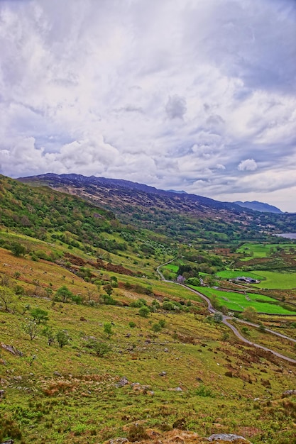 Prachtige bergen van Snowdonia National Park in Noord-Wales van het Verenigd Koninkrijk. Snowdonia is een bergketen en een regio in het noorden van Wales.