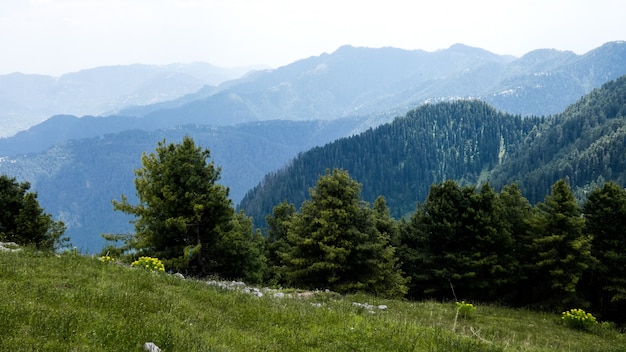 Foto prachtige berglandschap