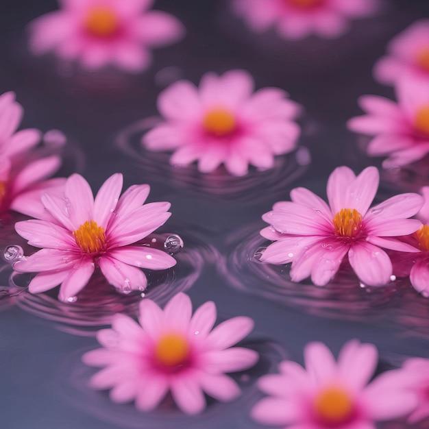 prachtige bloemen in de tuin