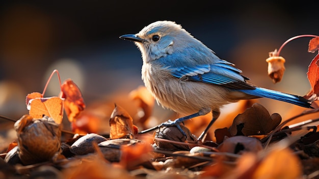 Prachtige Fairywren Hop