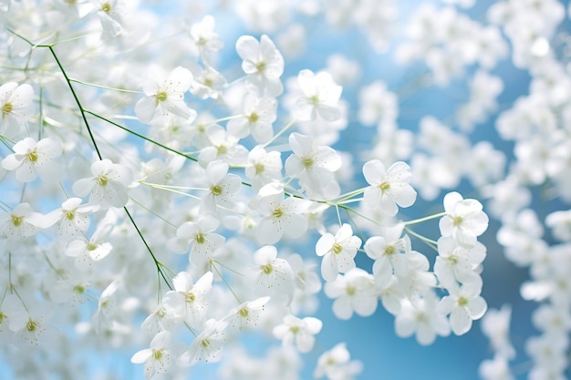 Prachtige Gypsophila Een delicate close-up