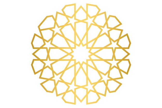 prachtige islamitische mandalas die zijn cirkel decoratie decoratief voor u
