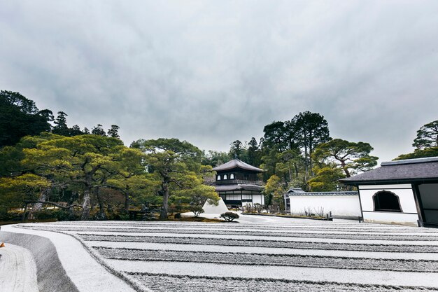 Foto prachtige japanse tuin