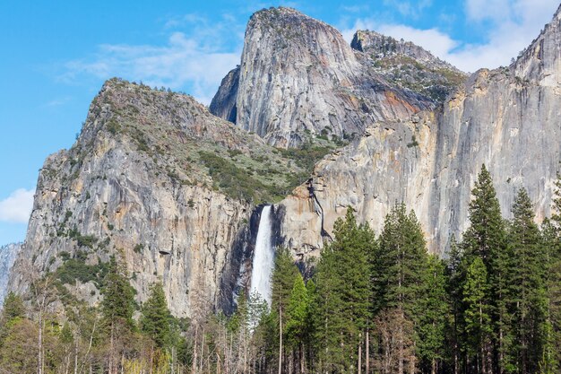 Prachtige landschappen van yosemite national park, californië