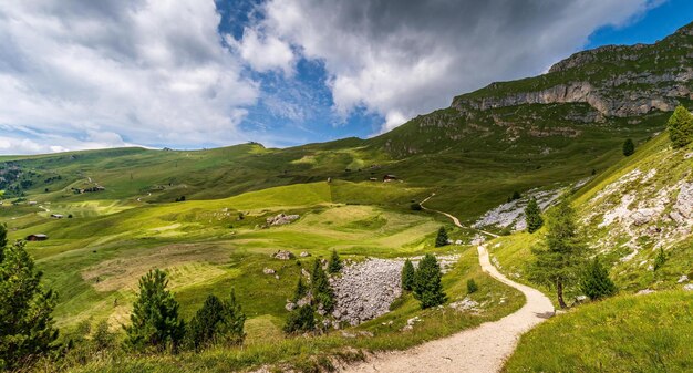 Prachtige landschappen voor behang en thema