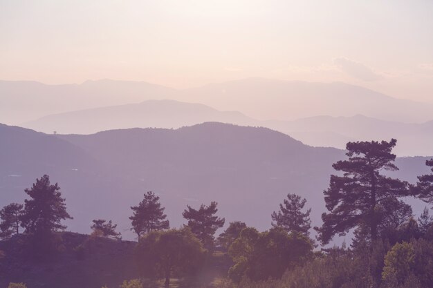 Prachtige natuurlandschappen in de bergen van Turkije. De Lycische weg is beroemd onder wandelaars.