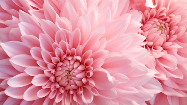 prachtige pluizige roze bloesem bloem