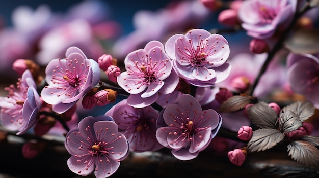 prachtige roze lotusbloem in het water