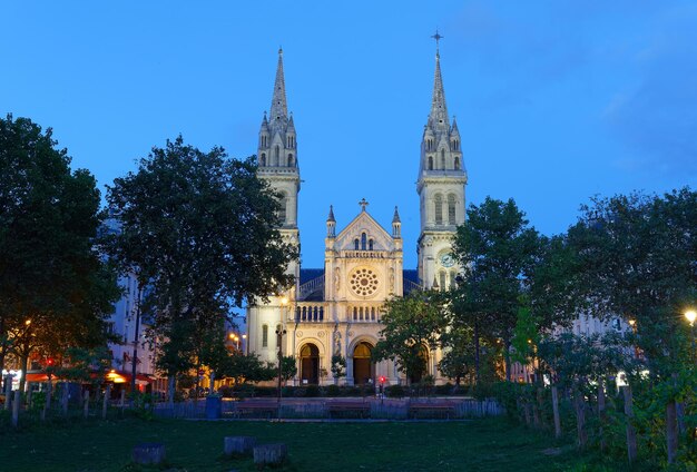 Prachtige Saint Ambroise kerk gelegen in de Franse hoofdstad Parijs Frankrijk