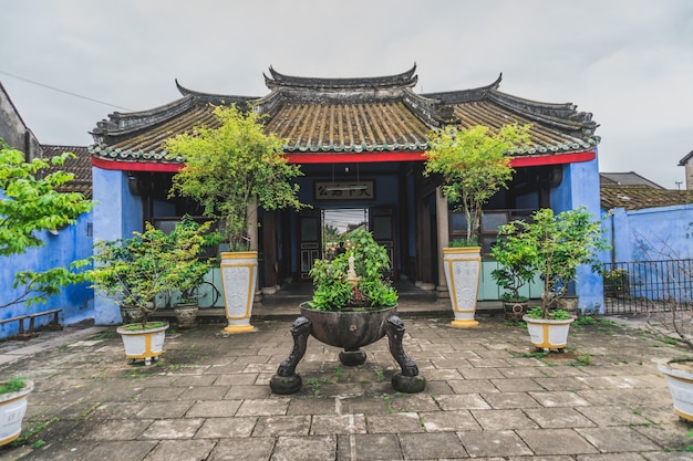 Foto prachtige tempel hoi an vietnam azië