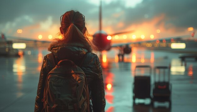 空港の疲労を克服し再びフライトを逃さないようにするための実用的なヒント - 飛行機を逃した写真