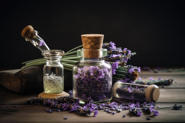 Practitioner combining aromatherapy and massage therapy to promote healing