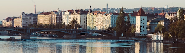 Prague at sunrise