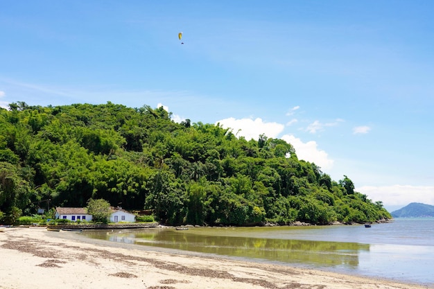 Praia do Pontal beach in Paraty Rio de Janeiro Brazil