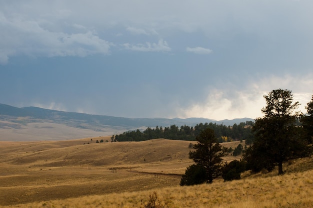 Prairie storm in Colorado.