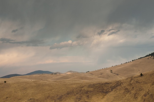 Prairie storm in Colorado.