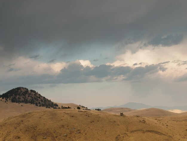 Prairie storm in Colorado.