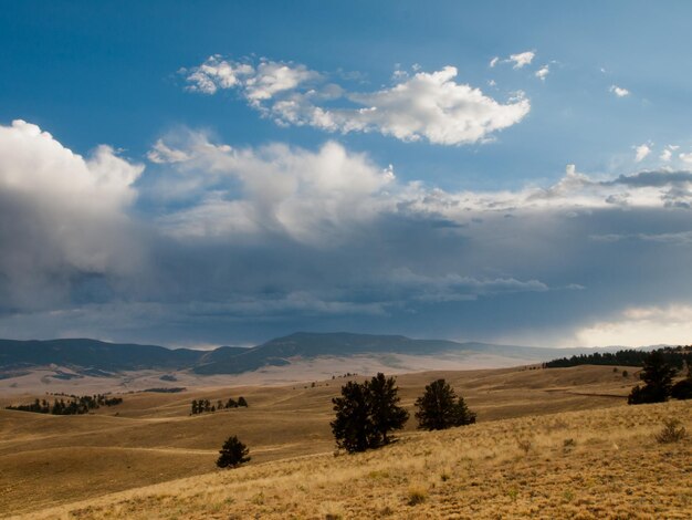 Prairie storm in Colorado.