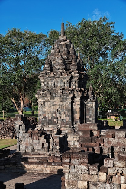 Prambanan is een hindoeïstische tempel in Yogyakarta, Java, Indonesië