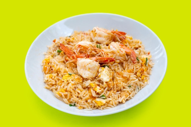 Prawn and egg fried rice