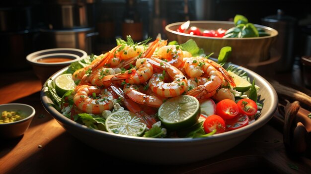 Prawn salad