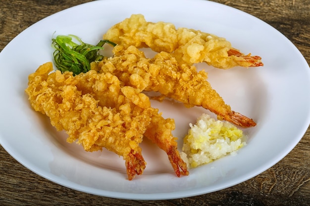 Prawn tempura