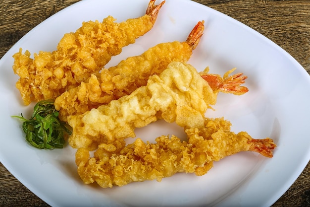 Prawn tempura