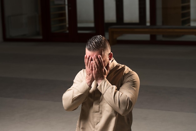 Prayer At Mosque