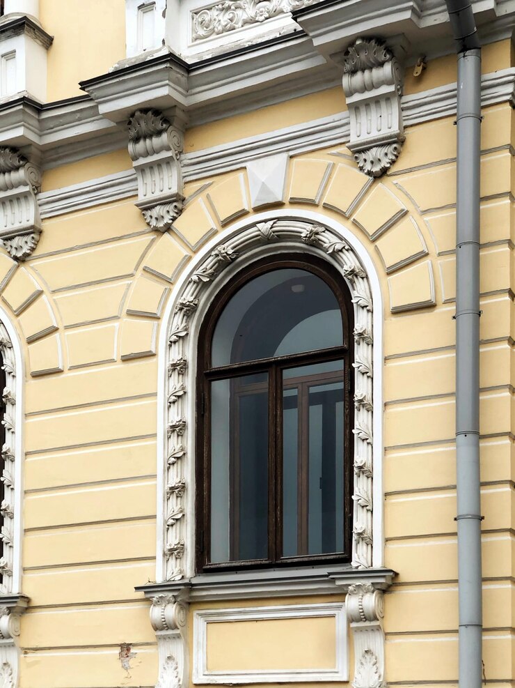 Pre-revolutionair Russisch gebouw gebouwd in 1750-1900 in de provinciestad Perm