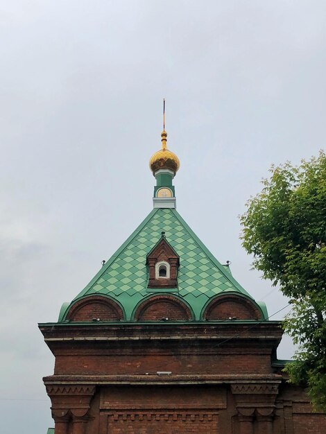 Pre-revolutionary Russian building built in 1750-1900 in the provincial city of Perm