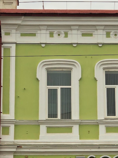 Pre-revolutionary Russian building built in 1750-1900 in the provincial city of Perm