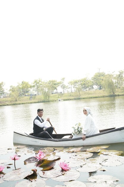 Pre-wedding foto's bij het meer