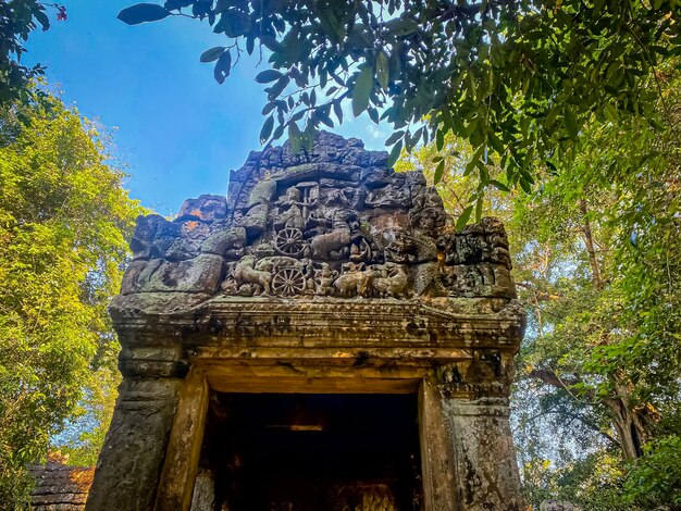 Preah Khan Preah Khan Kampong Svay archeologische vindplaats Angkor Cambodja