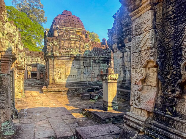 Preah Khan Preah Khan Kampong Svay archeologische vindplaats Angkor Cambodja
