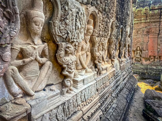 Preah Khan Preah Khan Kampong Svay archeologische vindplaats Angkor Cambodja