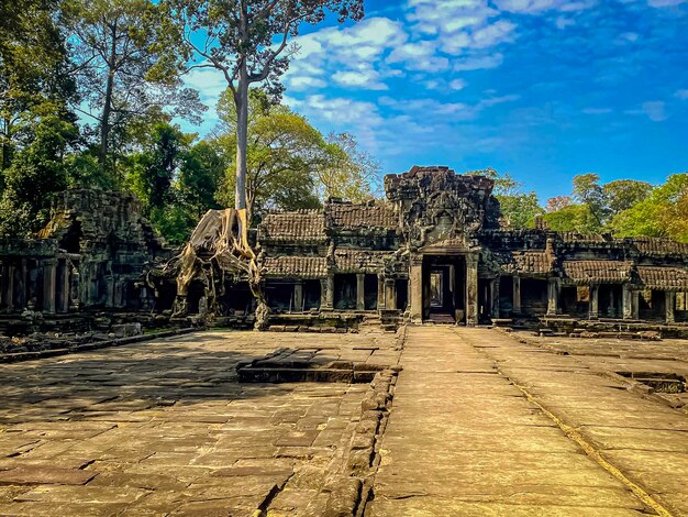 Preah Khan Preah Khan Kampong Svay archeologische vindplaats Angkor Cambodja