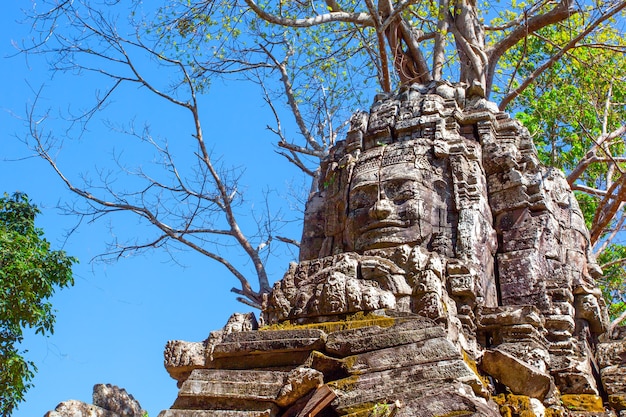 Preah Khan-tempel in Angkor Wat, Cambodja