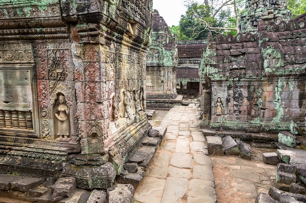 Preah Khan temple in Angkor Wat in Siem Reap, Cambodia