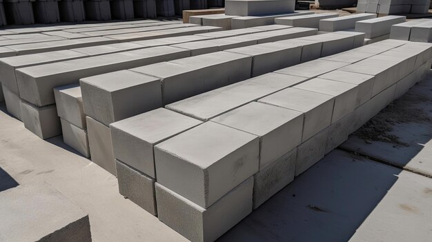 Precast Concrete Slabs for Building Base