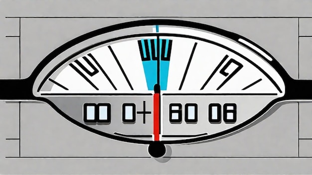 Foto precieze meting van de uv-index