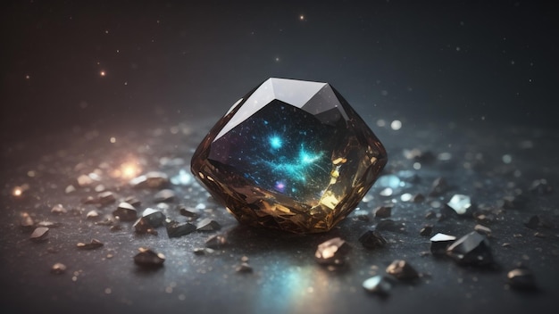 Precious Magic Gemstones Generative AI