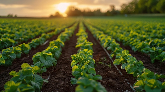 Precision Agriculture Software voor het analyseren van de achtergrond