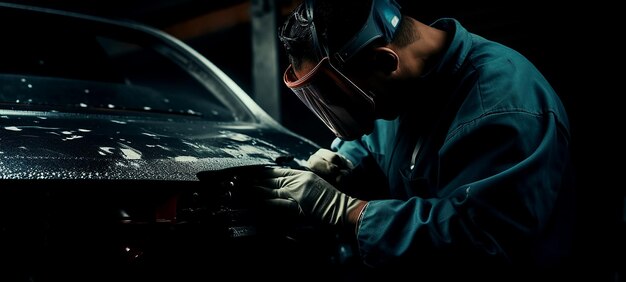 Precision Auto Repair Bonnet Grinding Expertise