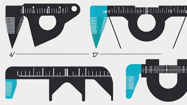 Foto la precisione delle calibri nella misurazione