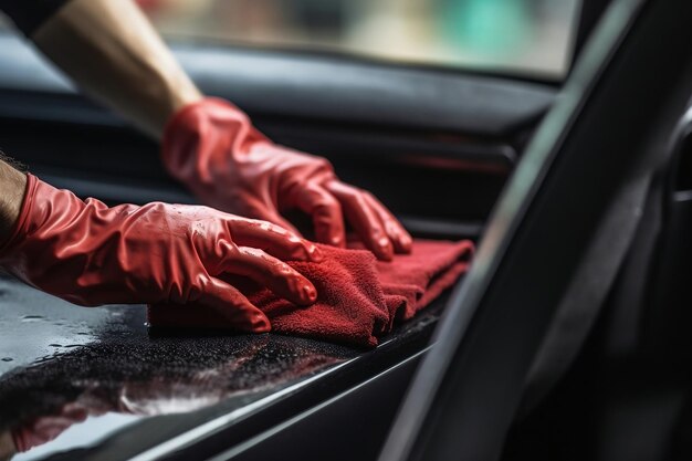 Foto precisione e cura nei dettagli interni delle auto