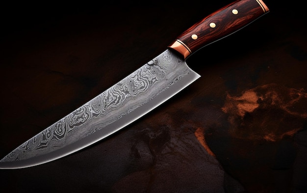 Precision in Cooking Exquisite Damascus Steel Knife