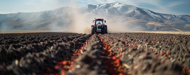 Photo precision planting equipment variable background